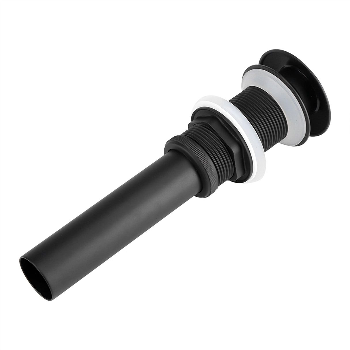 Kitchen Bathroom Basin Sink Solid Brass Popup Drain Stopper Black