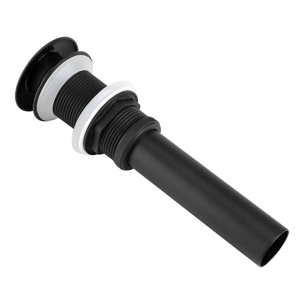 Kitchen Bathroom Basin Sink Solid Brass Popup Drain Stopper Black