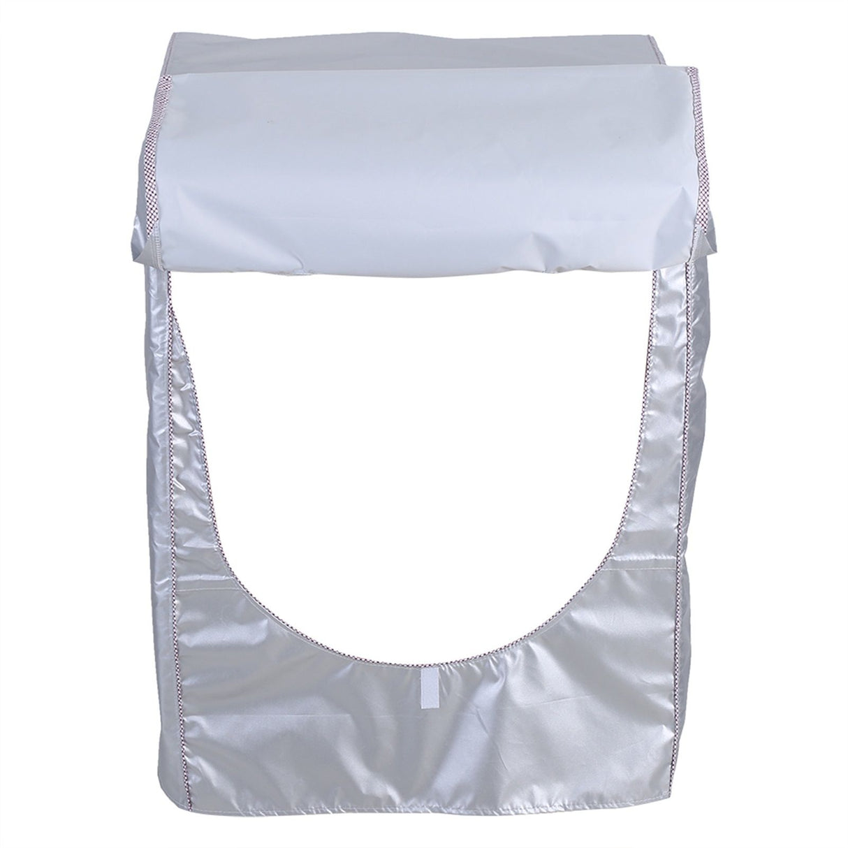 Silver Washing Machine Cover Waterproof Sunscreen Cover Front Load Washer Dryer Coat Protection