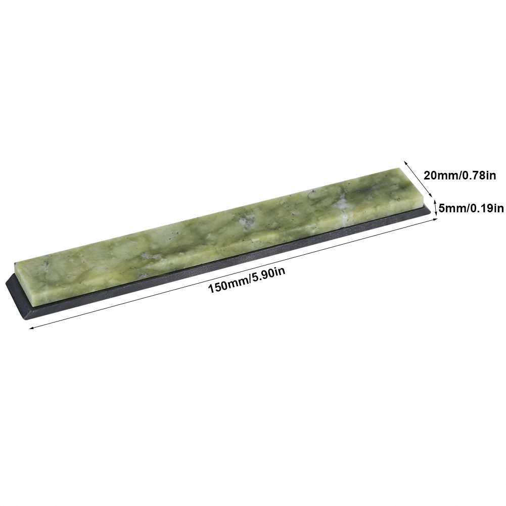 Natural Sharpening Stone Grindstone Sharpener Knife Polishing Grinding Tool Green 10000#