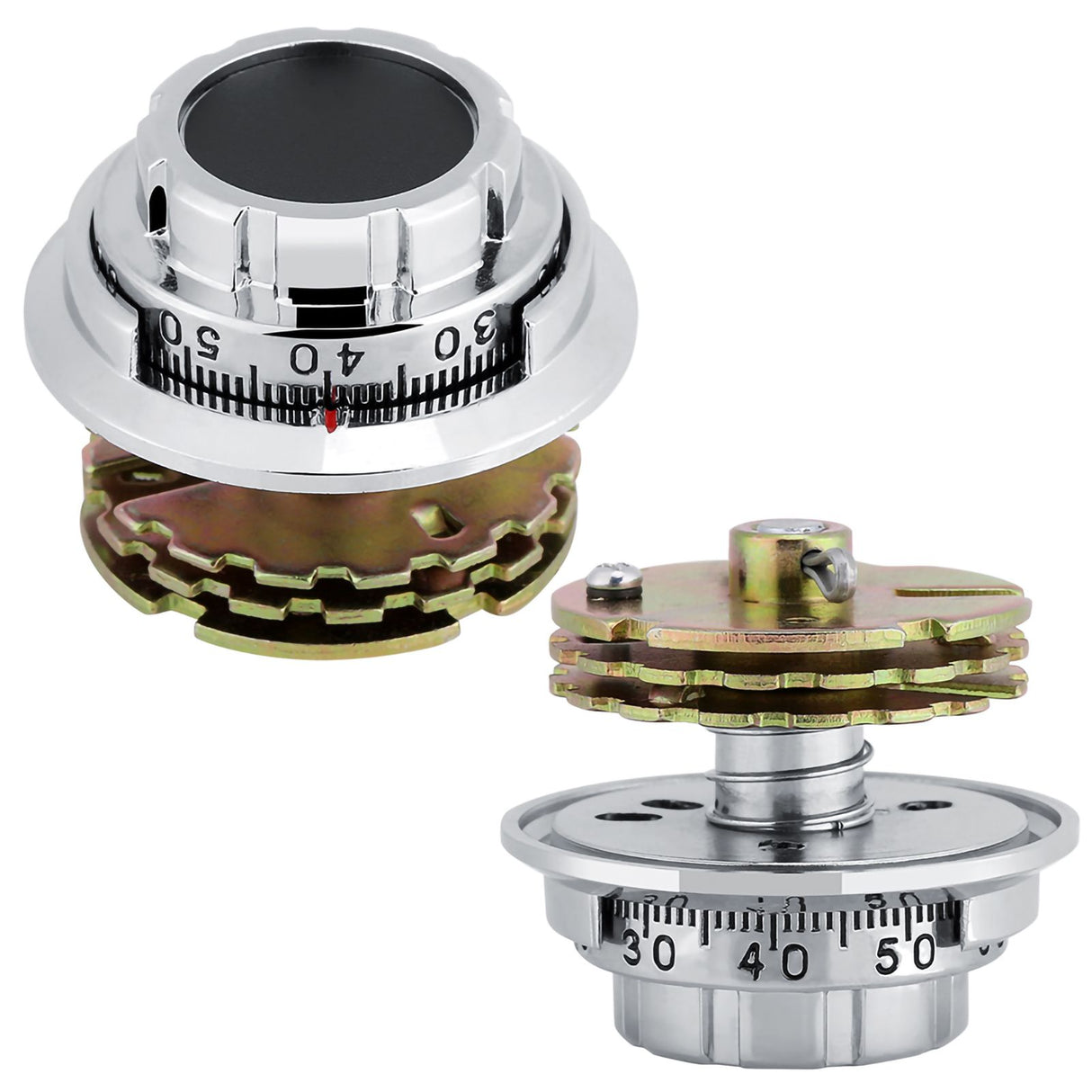 Disc Coded Dial Lock Metal Combination Locks for Jewelry Case Safe Box Document Cabinet