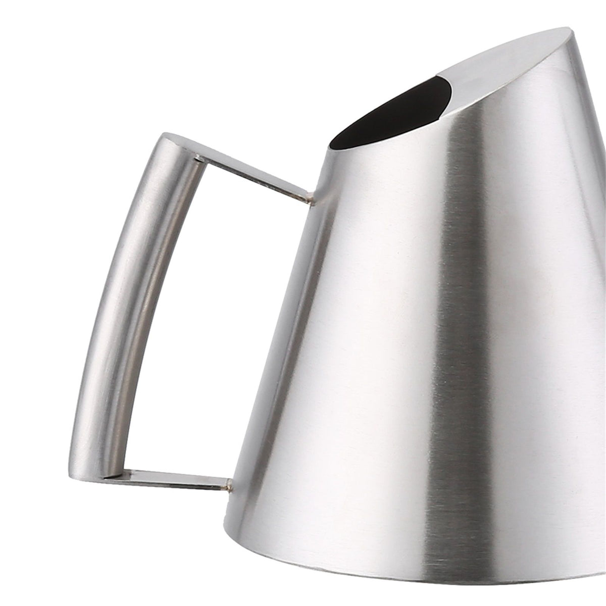 400ml Mini Stainless Steel Watering Can Brushed Garden Planting Indoor Outdoor
