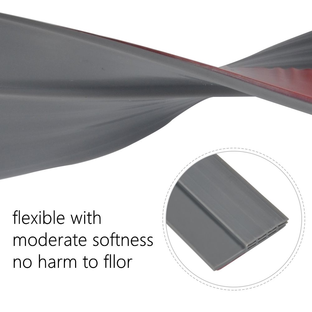 100cm Silicone Rubber Door Strip Self Adhesive Backing Door Seal for Window or Door Gap