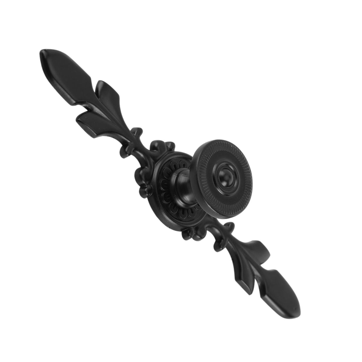 European Furniture Handle Drawer Cabinet Desk Door Knob Pull Home Decor Black