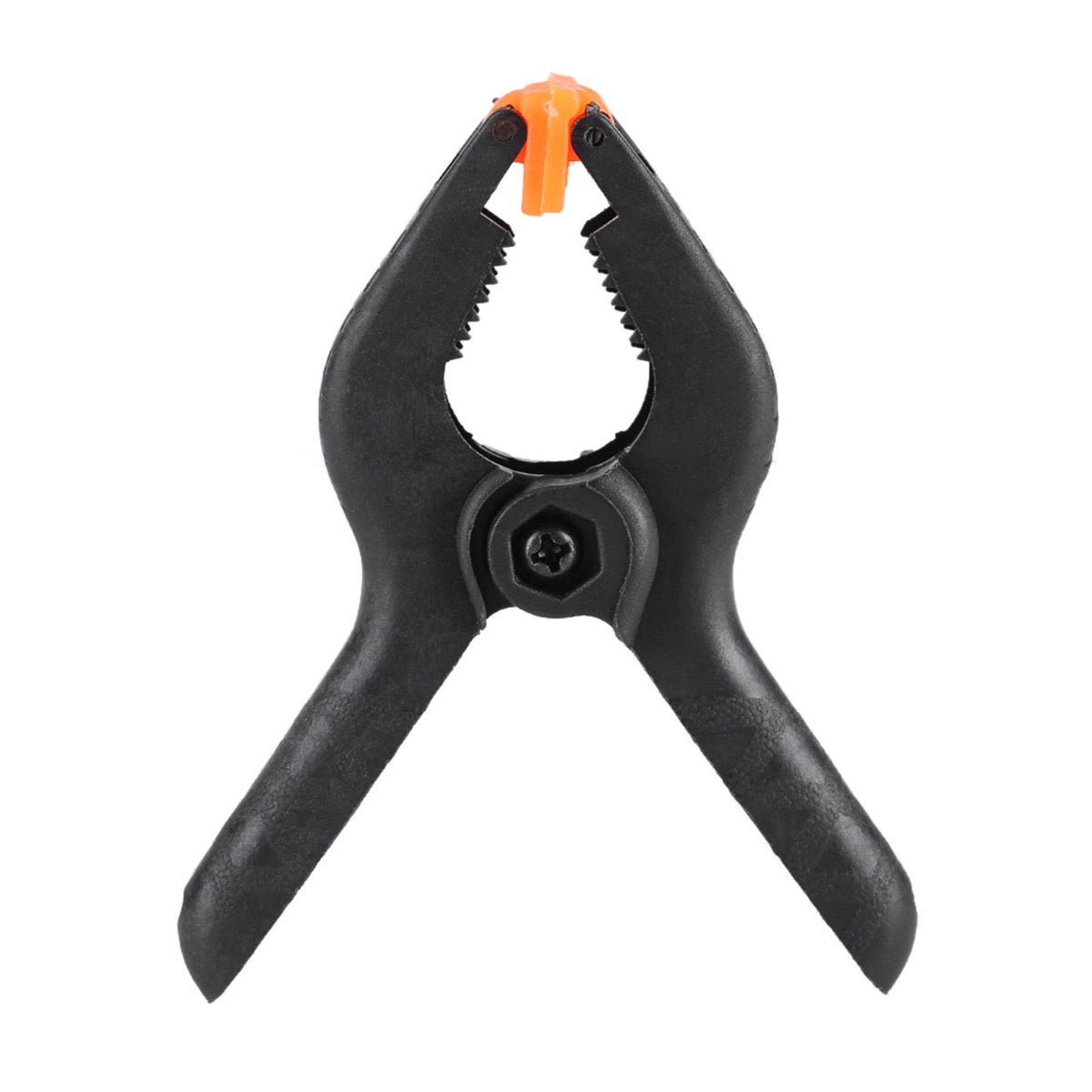 10pcs 3inch A Type Black Multifunctional Plastic Spring Clamp Clip DIY Woodworking Tool