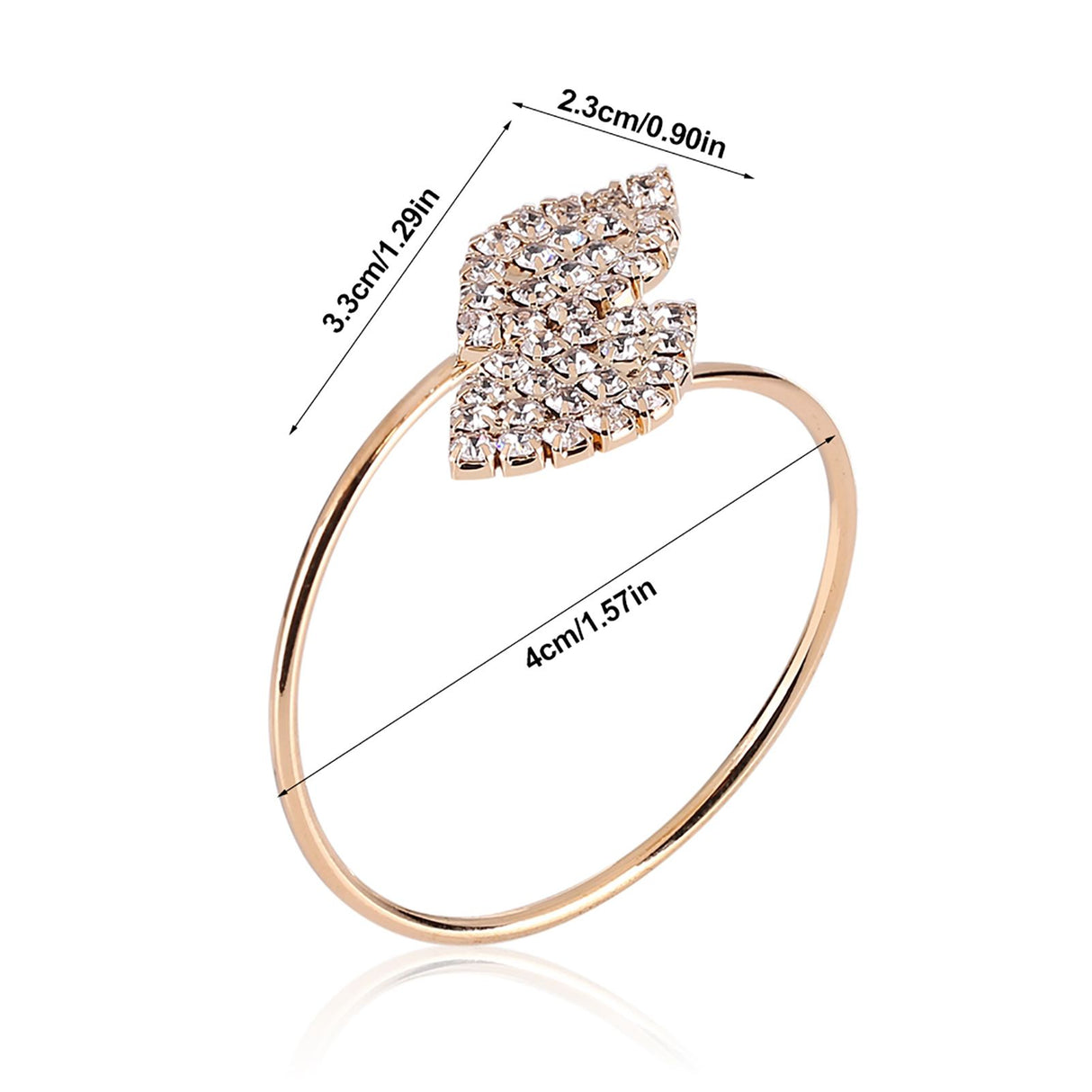 12Pcs Rhinestone Napkin Ring Set Handmade Buckle Holder Wedding Dinner Decoration