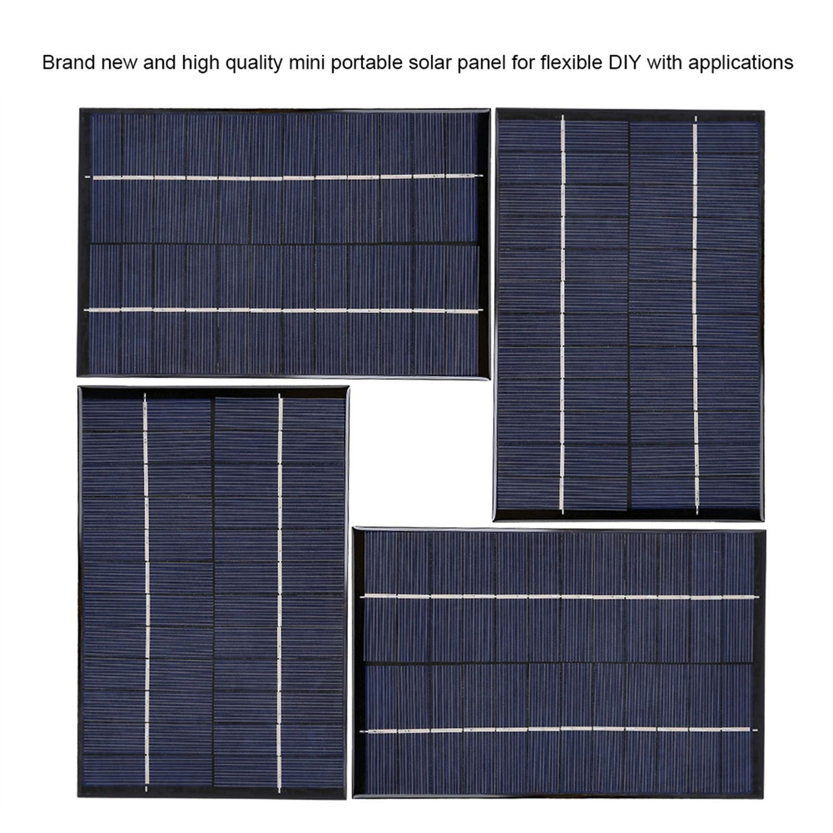 4.2W 12V Mini Portable Polysilicon Solar Panel DIY Power Module Battery Charger