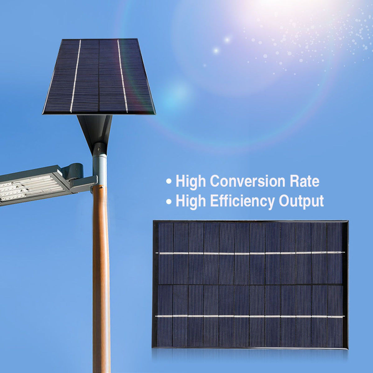 4.2W 12V Mini Portable Polysilicon Solar Panel DIY Power Module Battery Charger