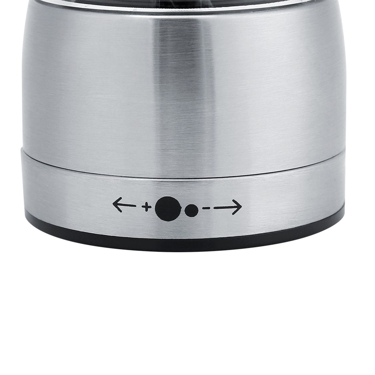 Stainless Steel & Acrylic Manual Salt & Pepper Mill Grinder Kitchen Cooking Tool