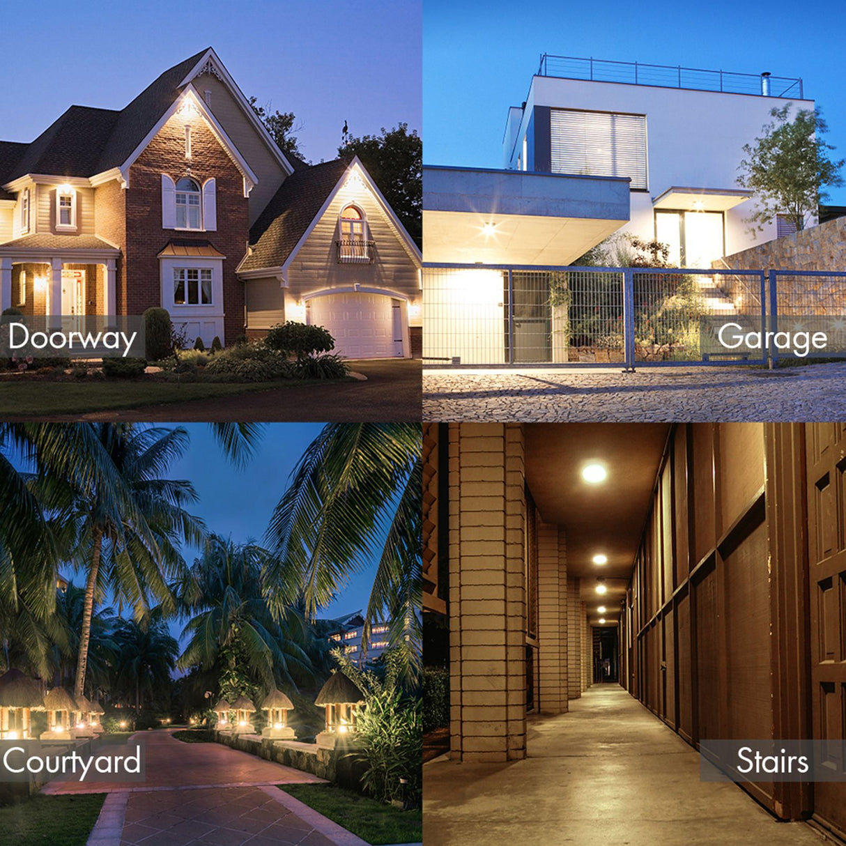 Dusk to Dawn Light Bulbs, Haofy Smart Sensor LED Bulb E27 Builtin Photosensor Detection