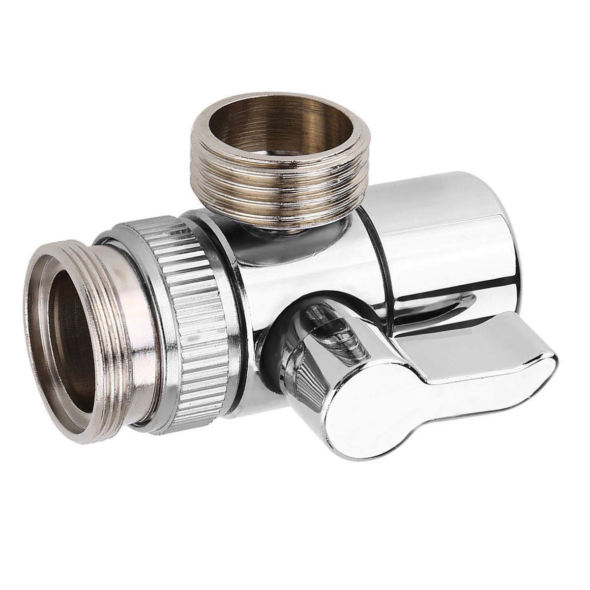 Bathroom Kitchen Basin Sink Faucet Splitter Diverter Valve To Hose Adapter M24