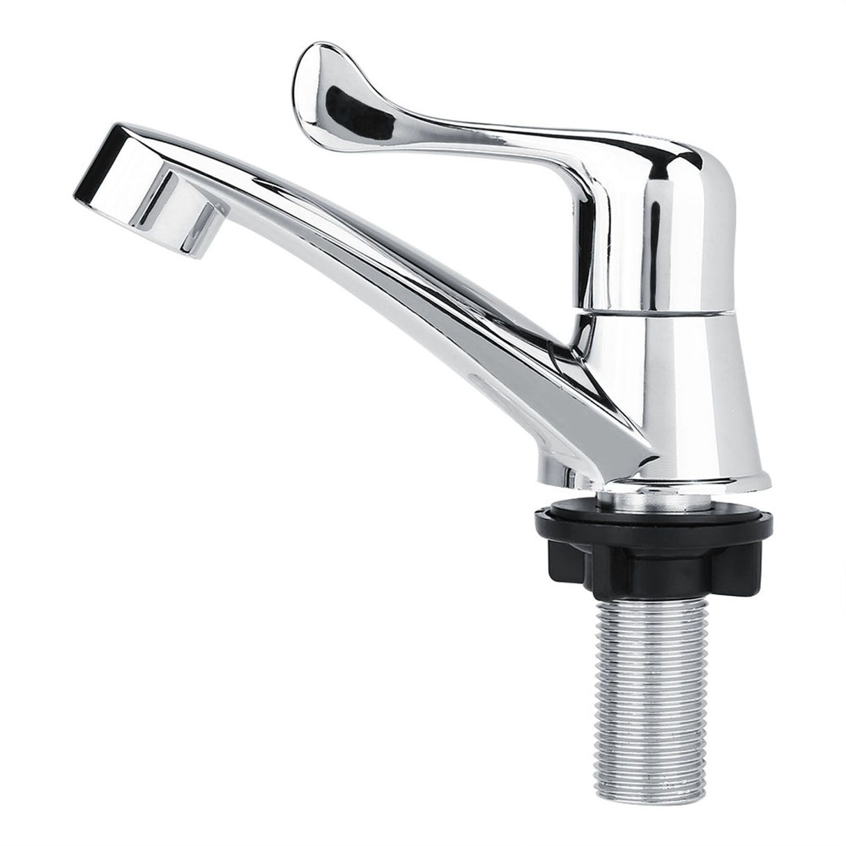 ABS Plastic Single Cold Faucet Water Tap Bathroom Basin Kitchen Sink Accessories(Tail G1/2)