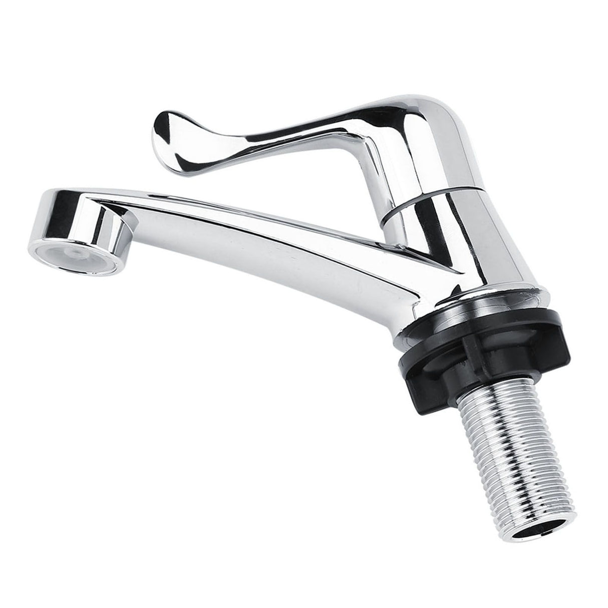 ABS Plastic Single Cold Faucet Water Tap Bathroom Basin Kitchen Sink Accessories(Tail G1/2)