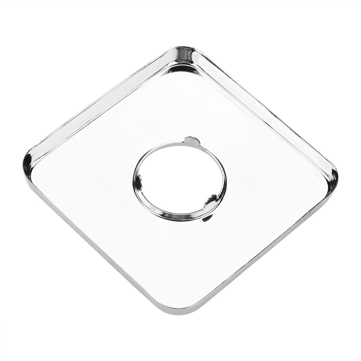 Solid Brass Chrome Finish Square Hand Shower Outlet Elbow Angle Valve Concealed Wall Mounted