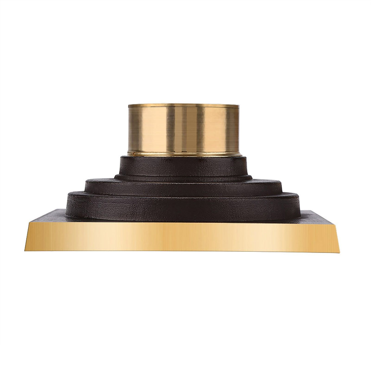 Antique Brass Square Floor Drain with Strainer Bathroom Washroom Drainage Clean Accessories