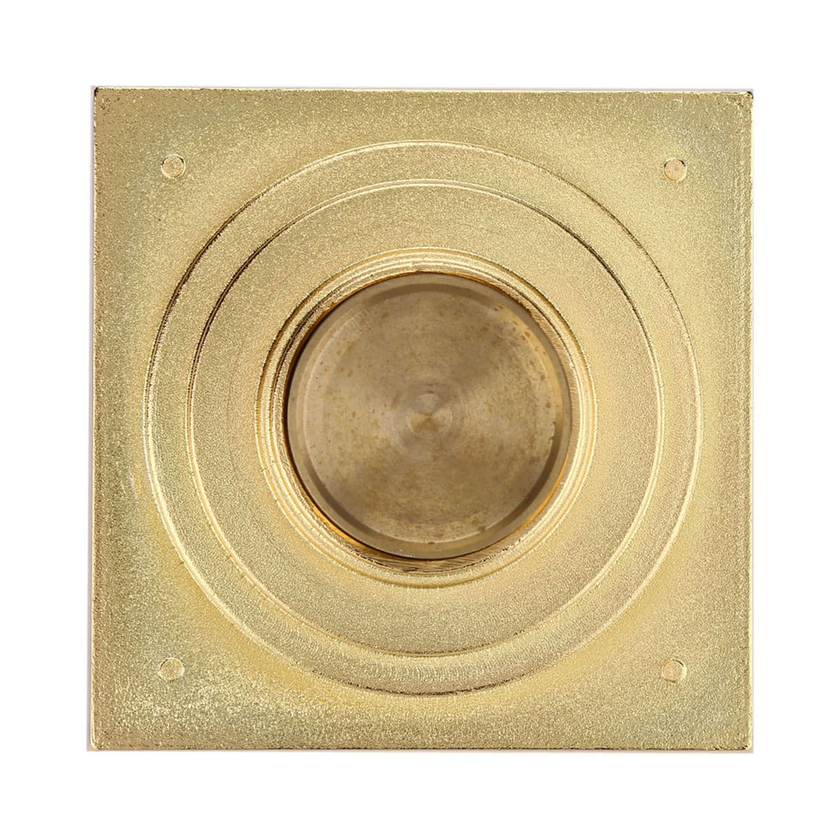 Antique Brass Square Floor Drain with Strainer Bathroom Washroom Drainage & Clean Accessories