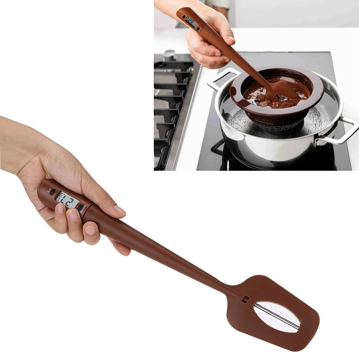 Portable Household Kitchen Digital Cooking Food Thermometer For Chocolate Syrup Sauce