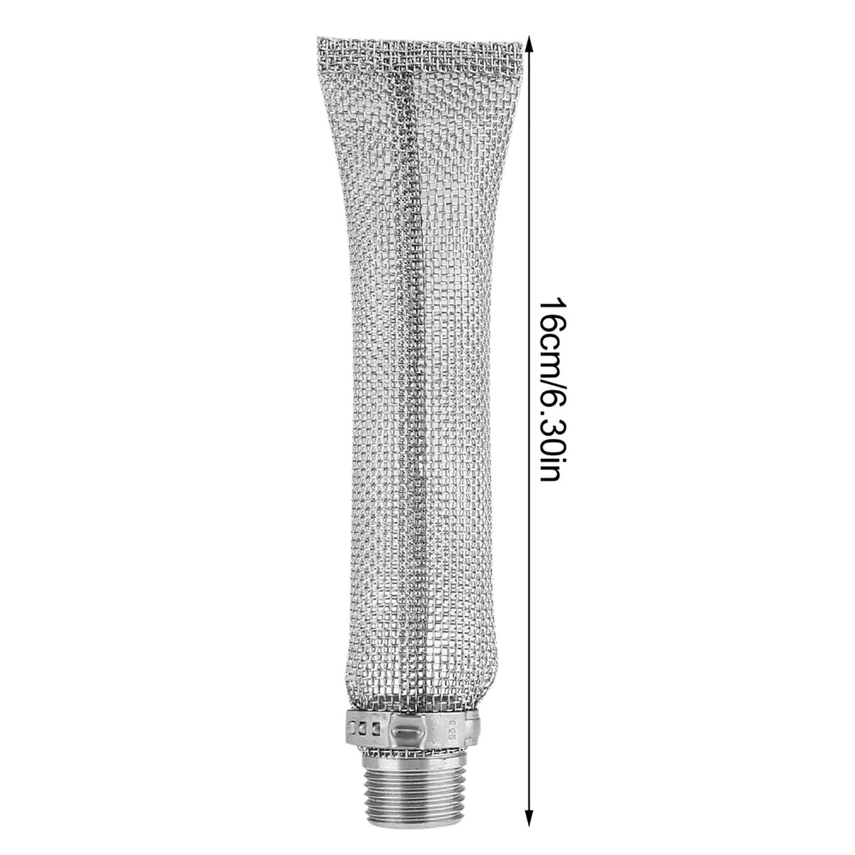 304 Stainless Steel Homemade Beer Brew Hop Filter Screen Strainer Tool (6inch)