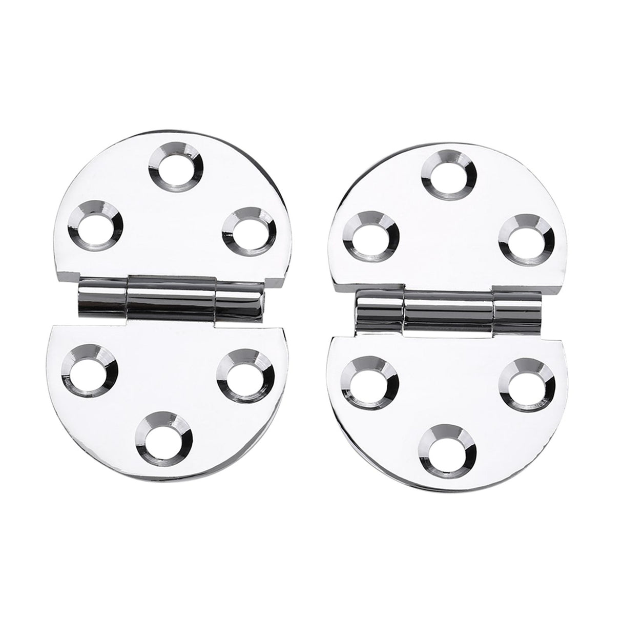 2PCS 180 Degree Copper Hinges for Folding Tabletop Sewing Machine Table