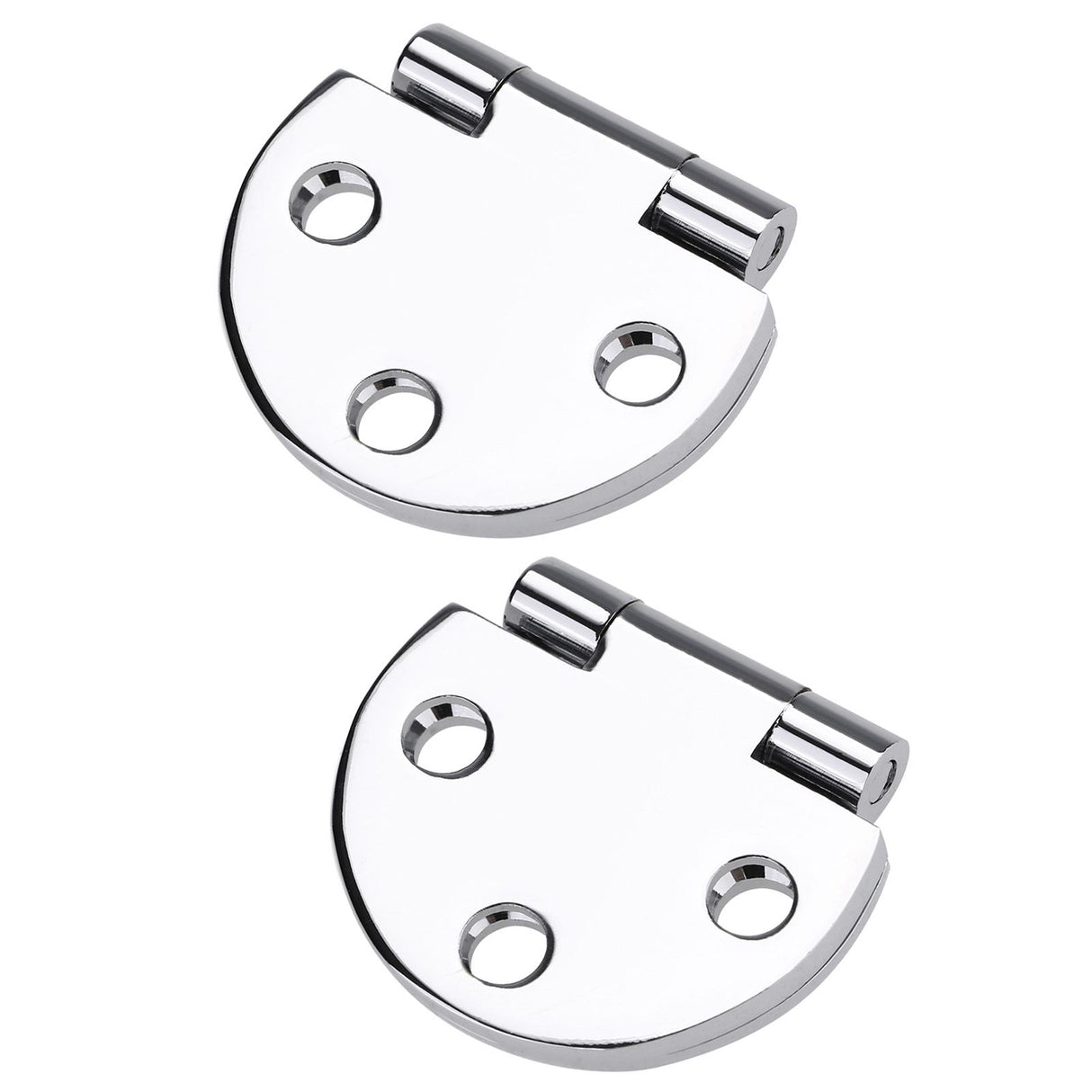 2PCS 180 Degree Copper Hinges for Folding Tabletop Sewing Machine Table
