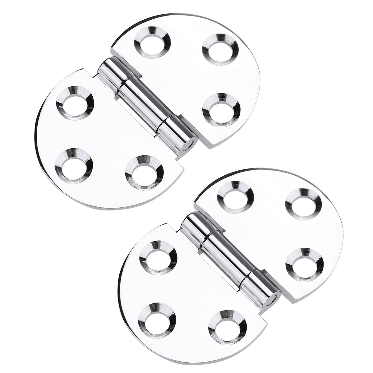 2PCS 180 Degree Copper Hinges for Folding Tabletop Sewing Machine Table