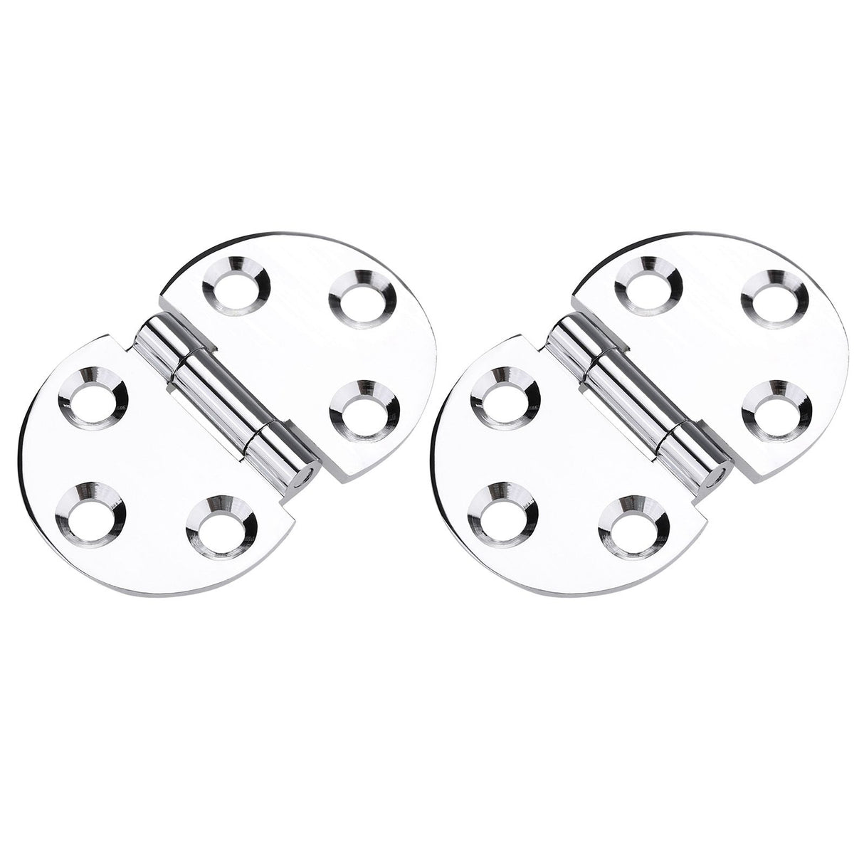 2PCS 180 Degree Copper Hinges for Folding Tabletop Sewing Machine Table