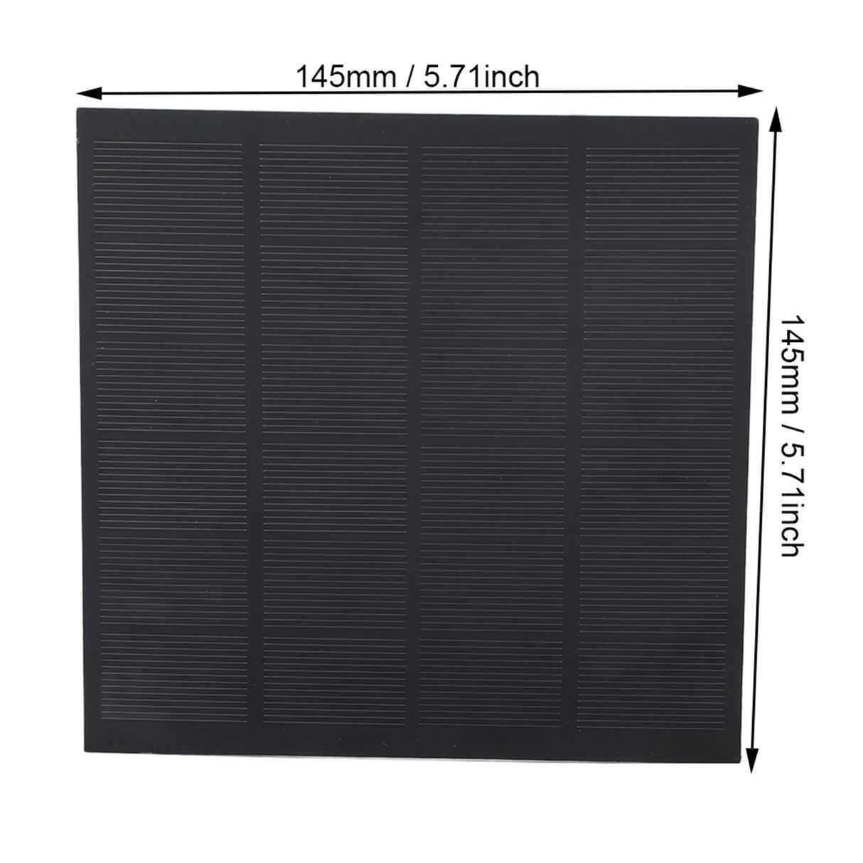 Portable 3W 6V Silicon Solar Charger Panel Outdoor for Solar Garden Lighting