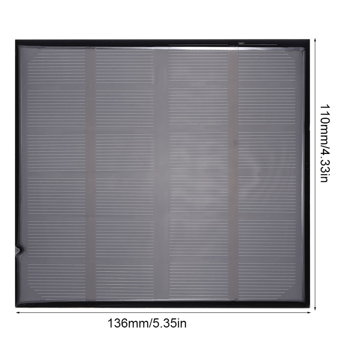 6V 2W Mini Portable Polycrystalline Solar Panel Smart Power for Battery Charger Outdoor