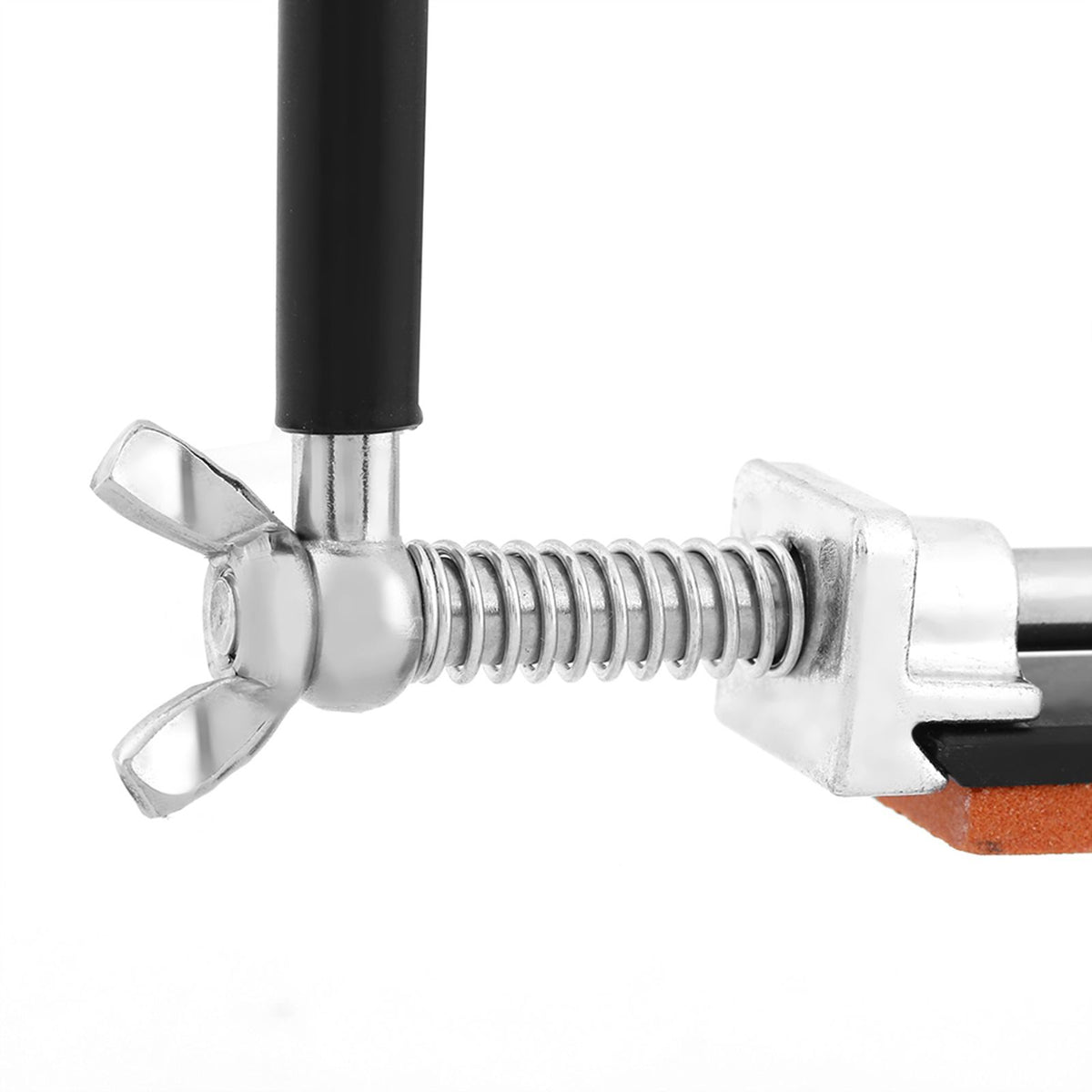 Stainless Steel Fix angle Sharpening System 4 Whetstones Kitchen Knife Sharpener Tool
