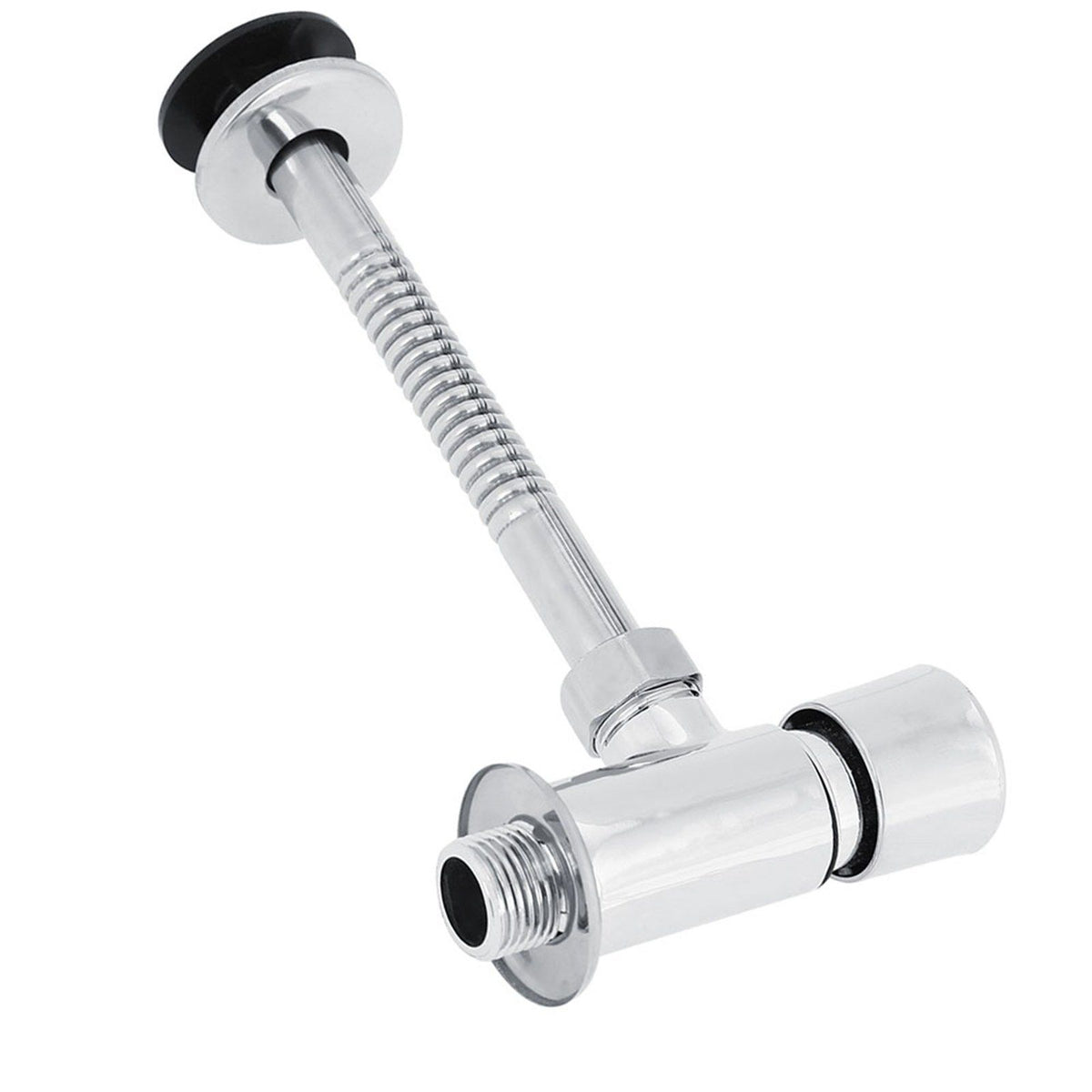 Durable Zinc Alloy Flush Valve Office Hotel Bathroom Toilet Hand Pressing Flushing Tool