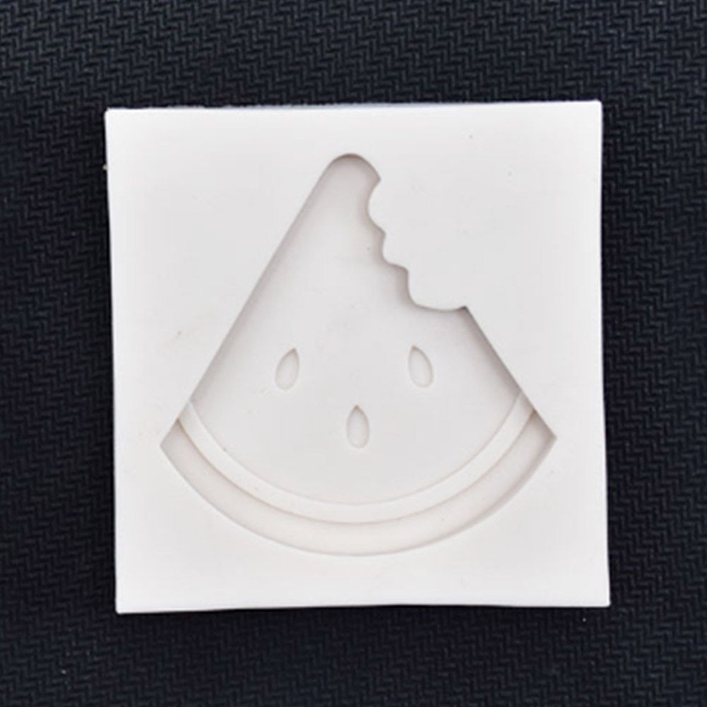 WatermelOn shaped Silicone Mould Washable Heat Resistant Mold for Chocolate Dessert Cookie