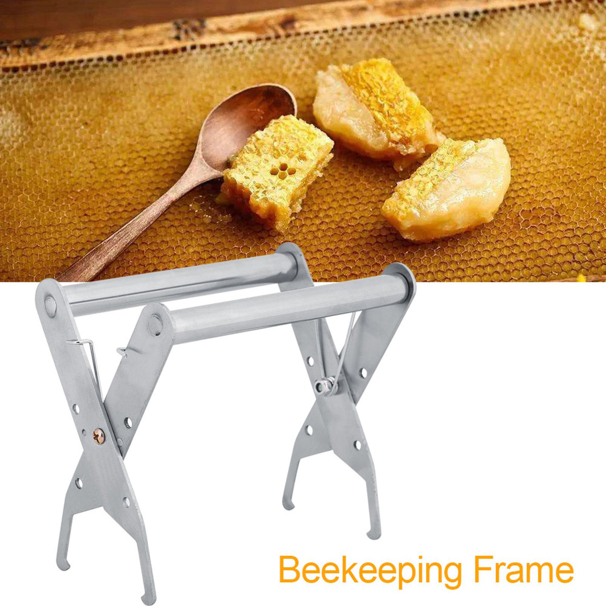 Stainless Steel Beekeeping Equip Bee Frame Holder Lifter Capture Grip Tool