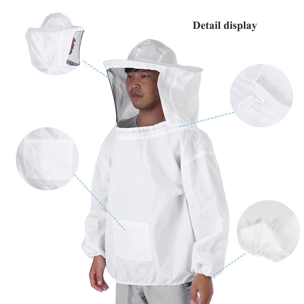 Professional Beekeeping Protective Jacket Suit Bee Keeping Beekeeper Equipment