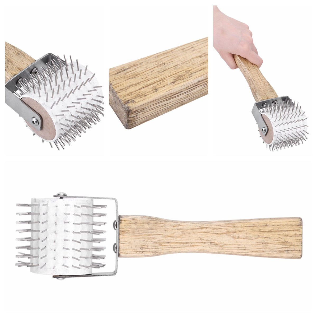 Uncapping Needle Roller Bee Honey Comb Extracting Beekeeping Beekeeper Equipment Tool