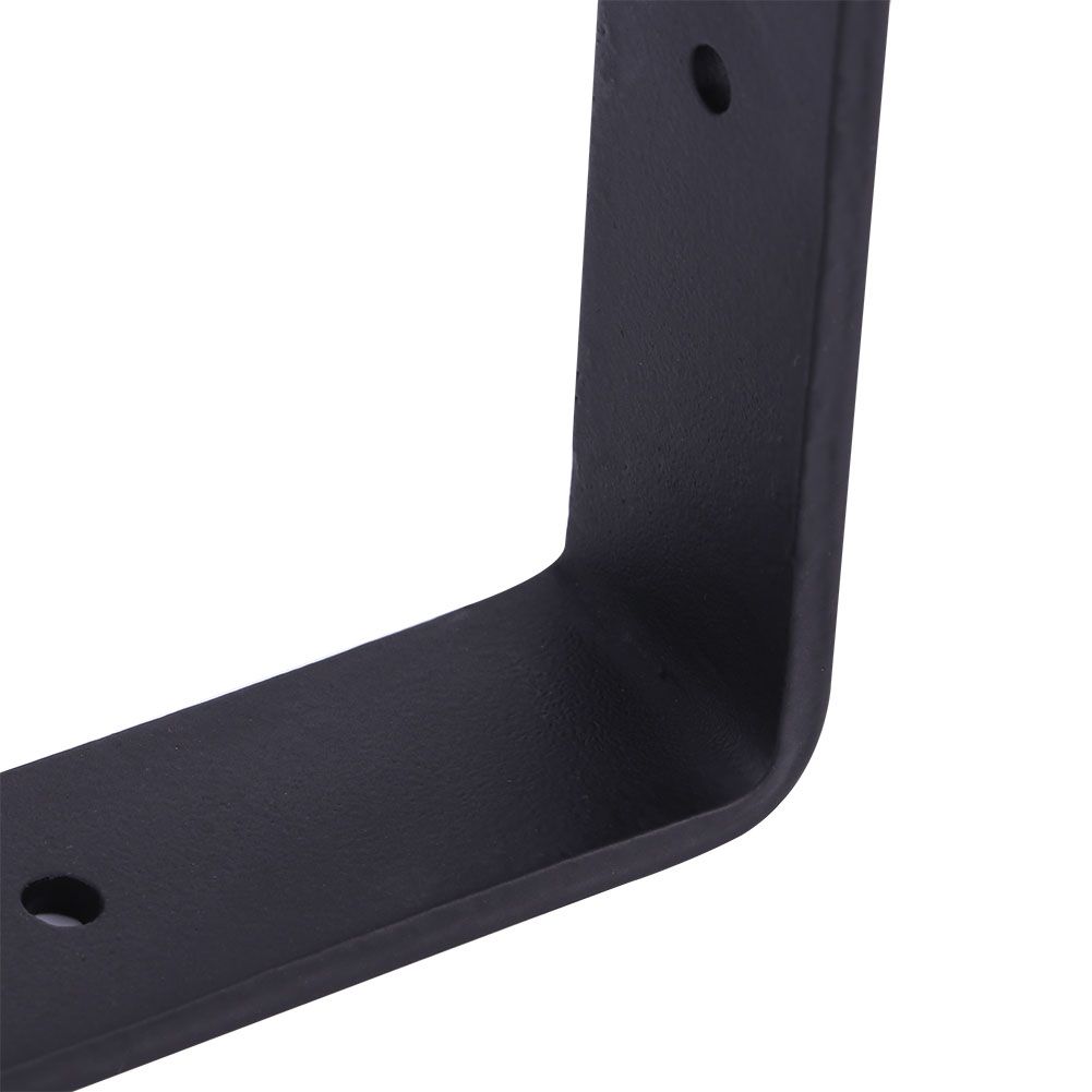 1 Pair Iron Heavy Duty Shelf Wall Brackets for Wooden Storage Organizer Shelves DIY Home Decor