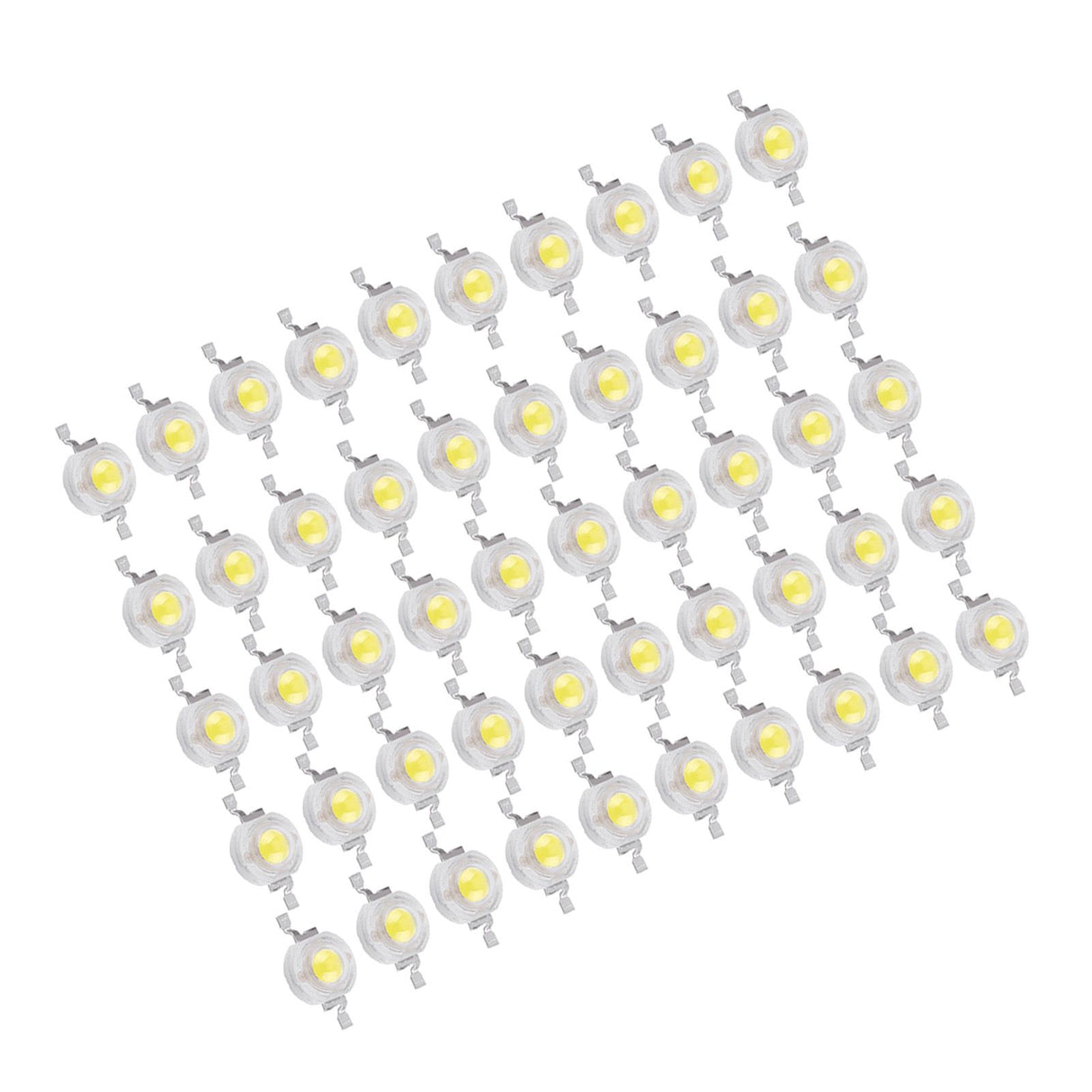 50pcs SMD 1W LED Lamp Bulb Beads Chip For Home Floodlight Spotlight High Power Cool White