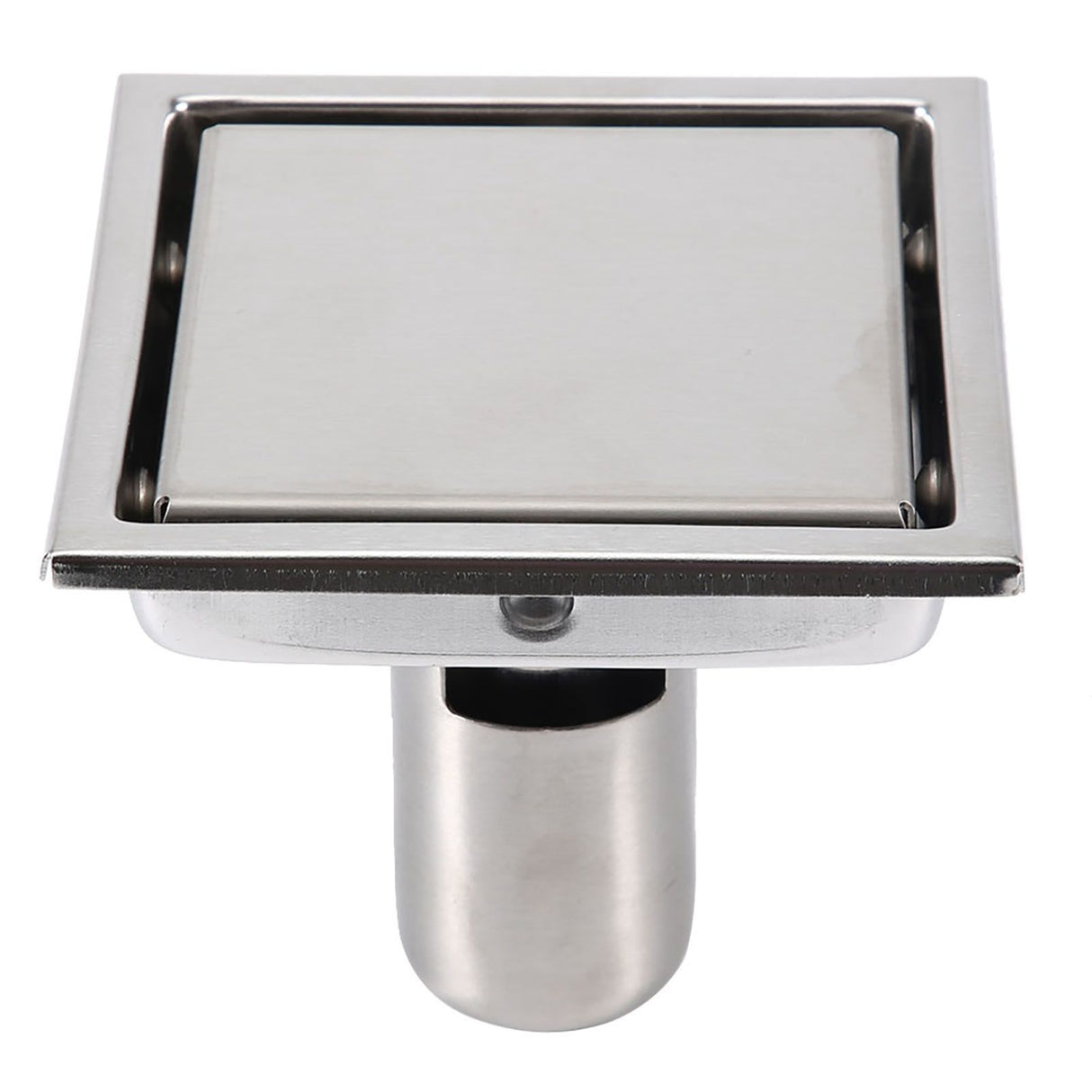 304 Stainless Steel 110 X 110mm Bathroom Shower Tile Insert Square Shower Floor Drain Strainer