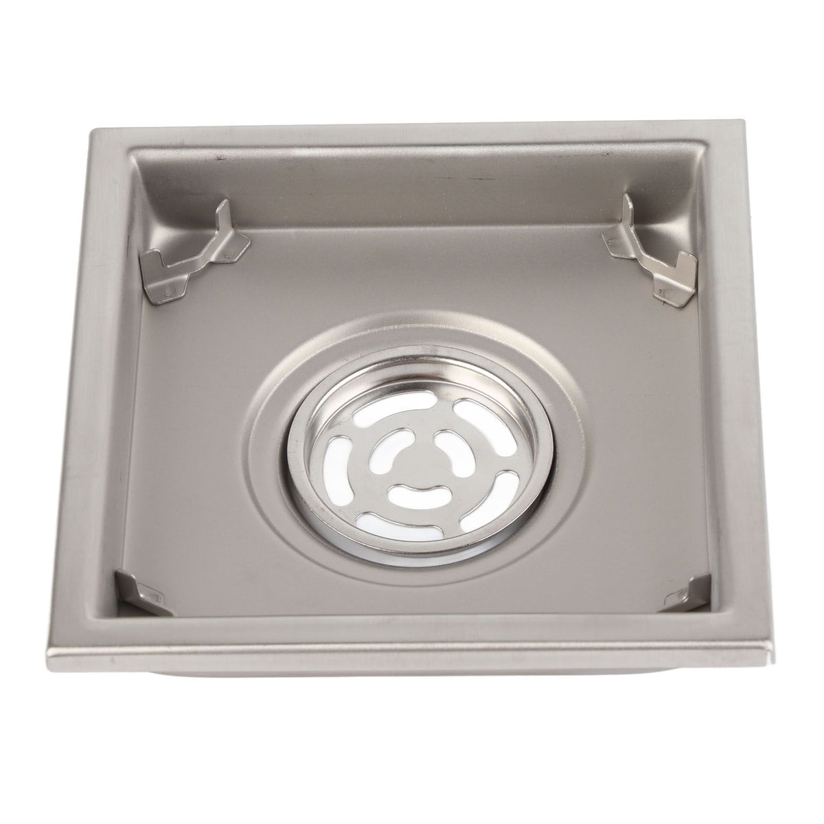 304 Stainless Steel 110 X 110mm Bathroom Shower Tile Insert Square Shower Floor Drain Strainer
