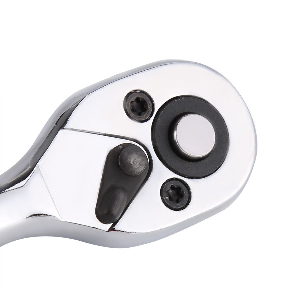 1PC Heavy Duty 1/4" Drive Quick Release Ratchet Socket Wrench Hand Bike Car Repairing Tool Hot