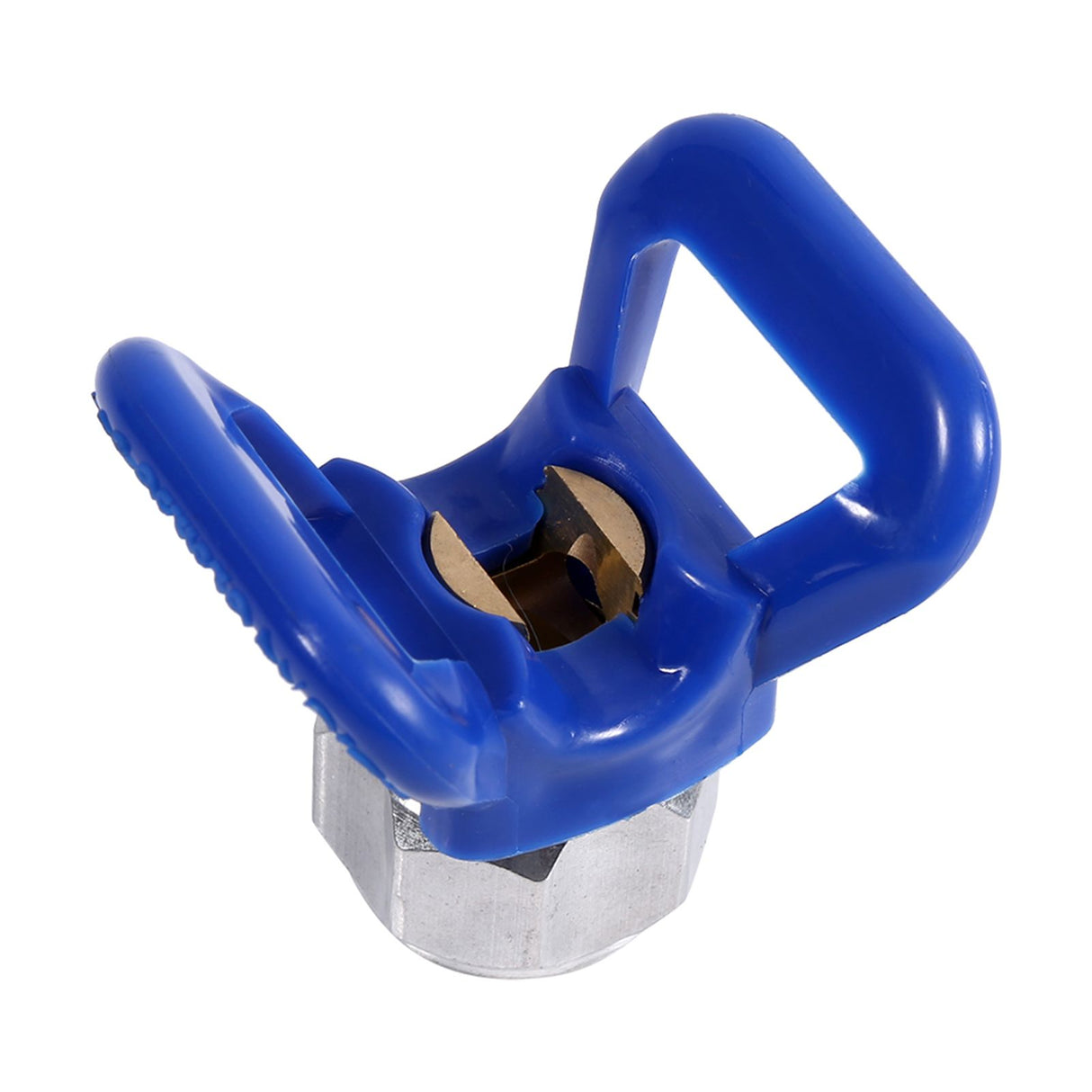 Airless Paint Spray Sprayer Gun Tip Guard Nozzle Seat Replacement Universal Tool Blue New