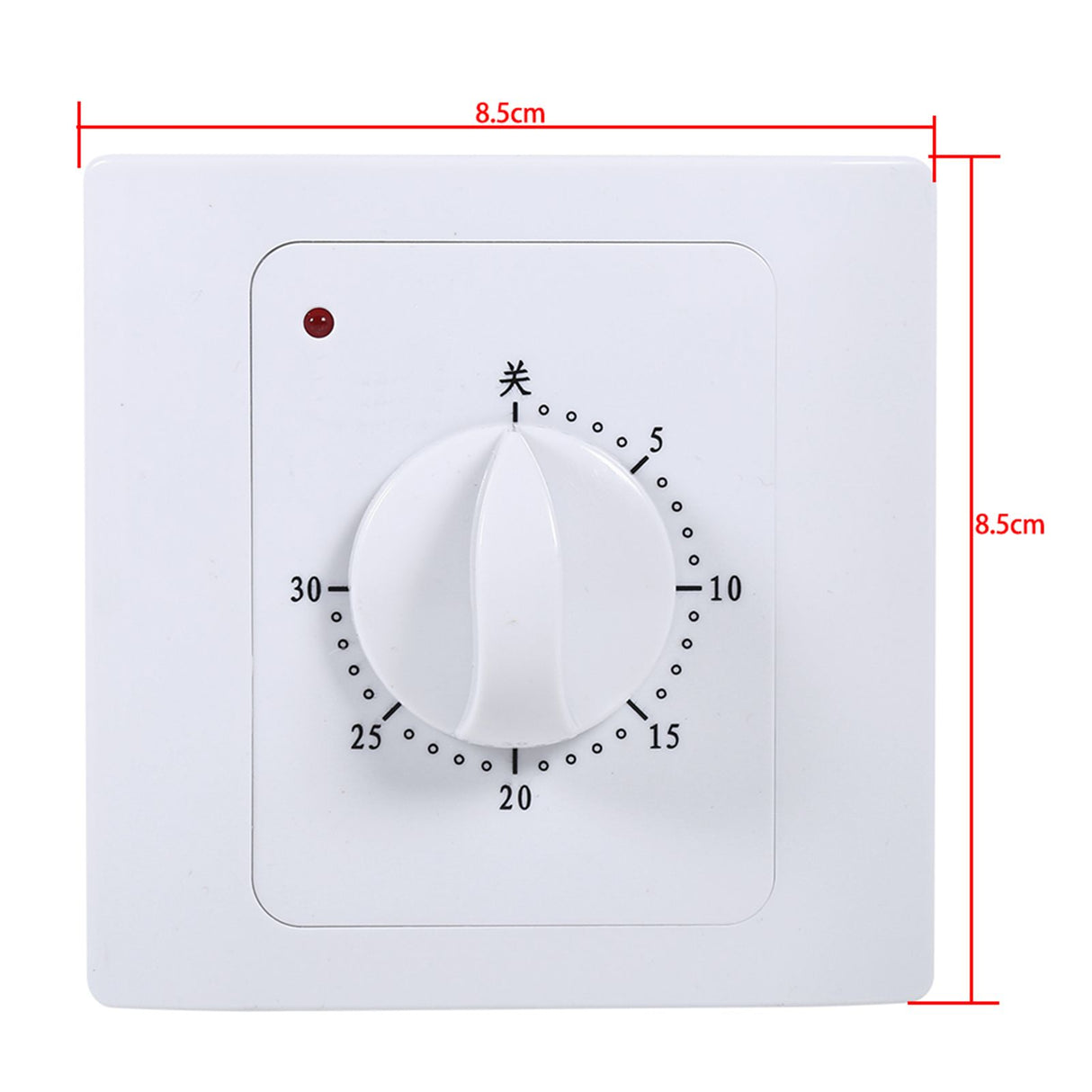 1Pc AC 220V 10A 30Min Electric Time Countdown Digital Time Plug Timer Switch Control Socket