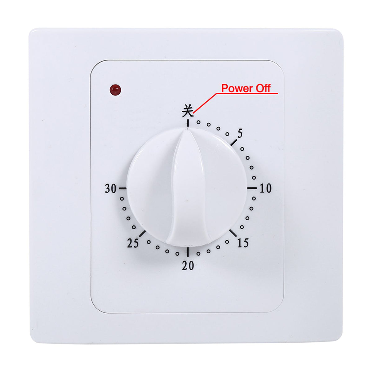 1Pc AC 220V 10A 30Min Electric Time Countdown Digital Time Plug Timer Switch Control Socket