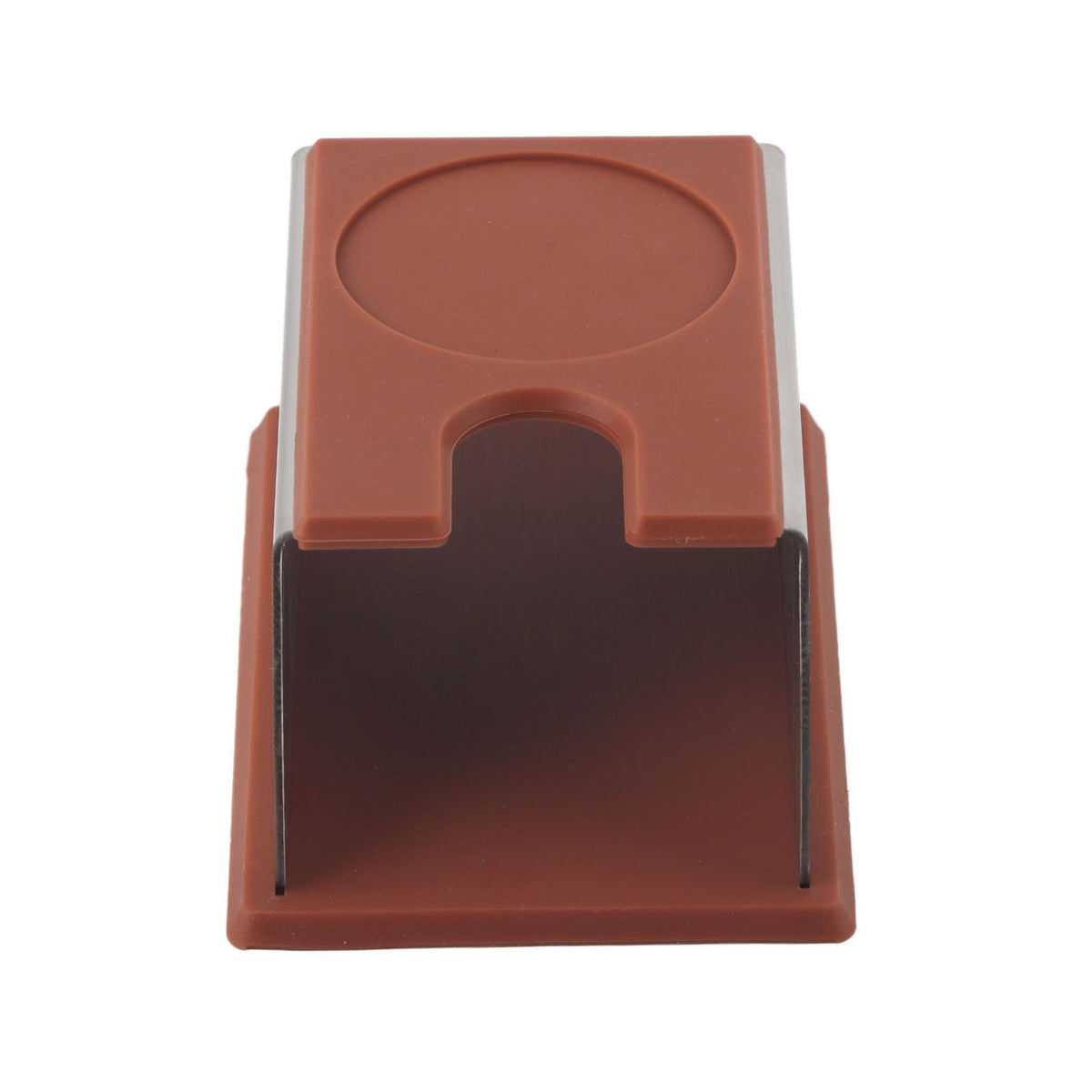 Coffee Tamper Holder Coffee Powder Maker Stand Rack Tool Stainless Steel Silicone (Coffee)
