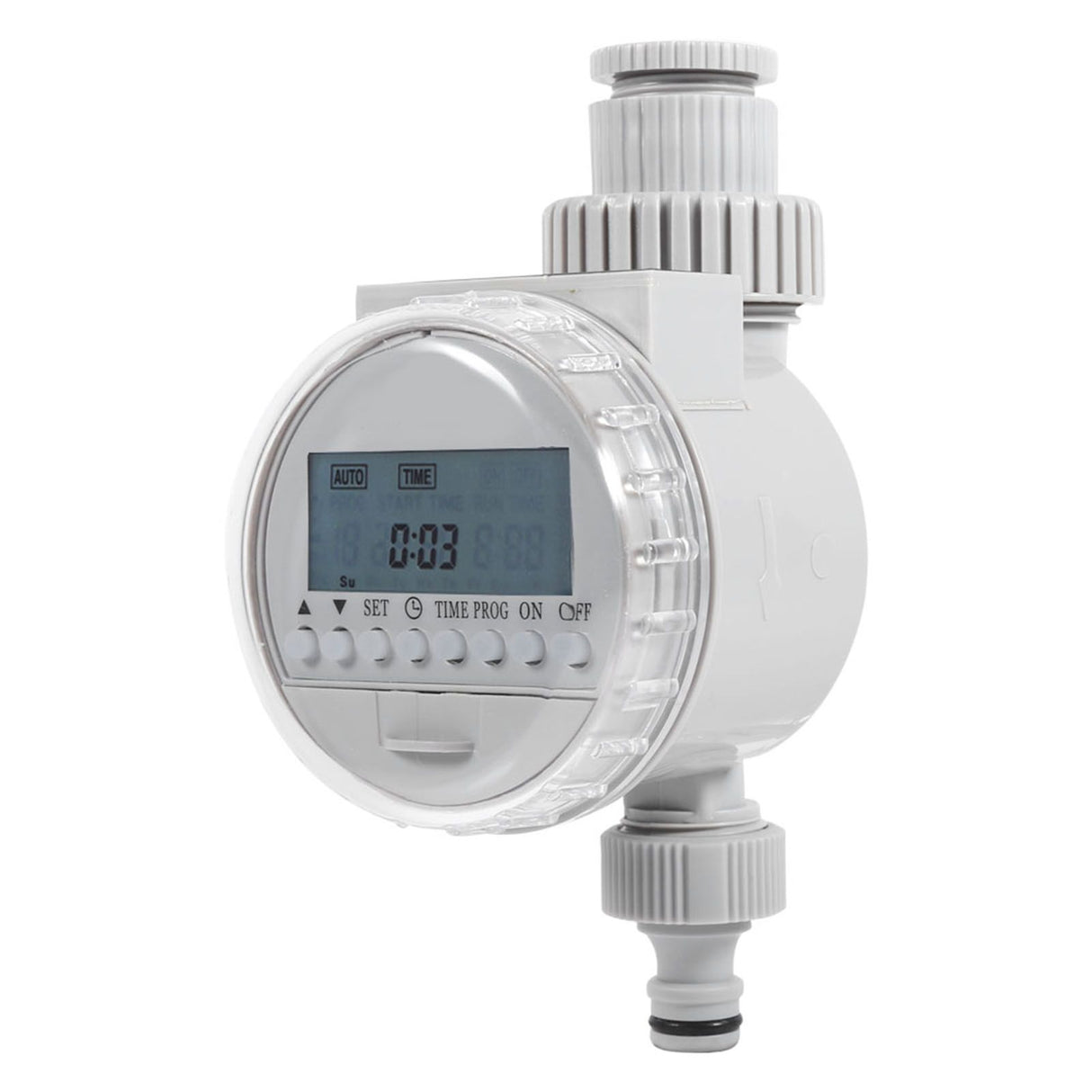 1Pc Solar Power Home Garden Auto Water Saving Irrigation Controller LCD Digital Watering Timer