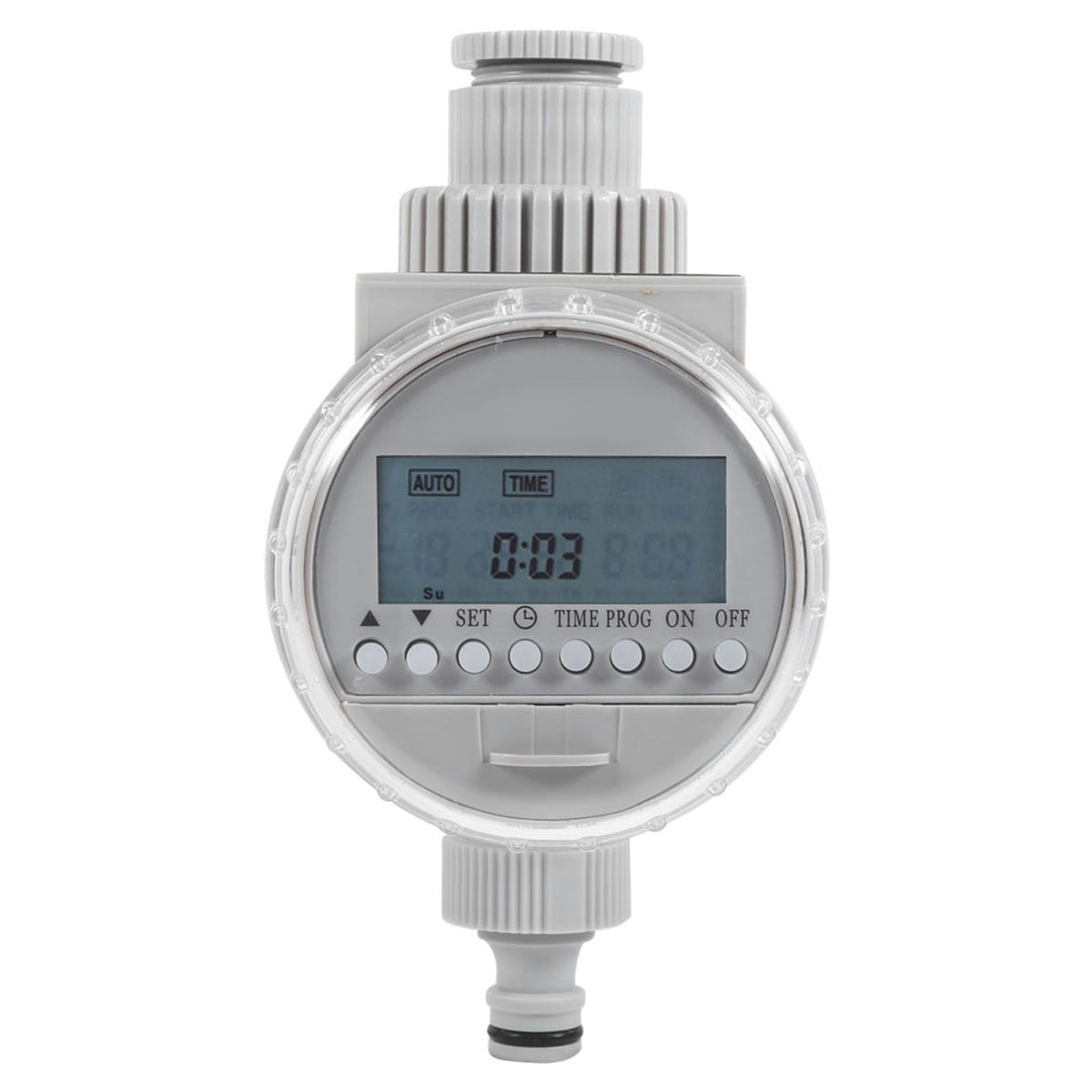 1Pc Solar Power Home Garden Auto Water Saving Irrigation Controller LCD Digital Watering Timer