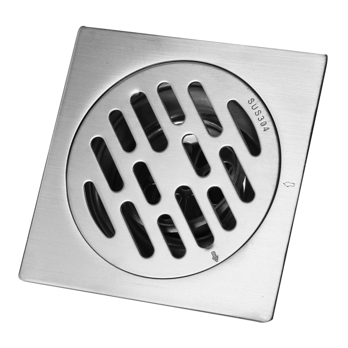 Thick Stainless Steel Square Antiodor Bathroom Floor Drain Cover Waste Gate Shower Drainer (Type 2)