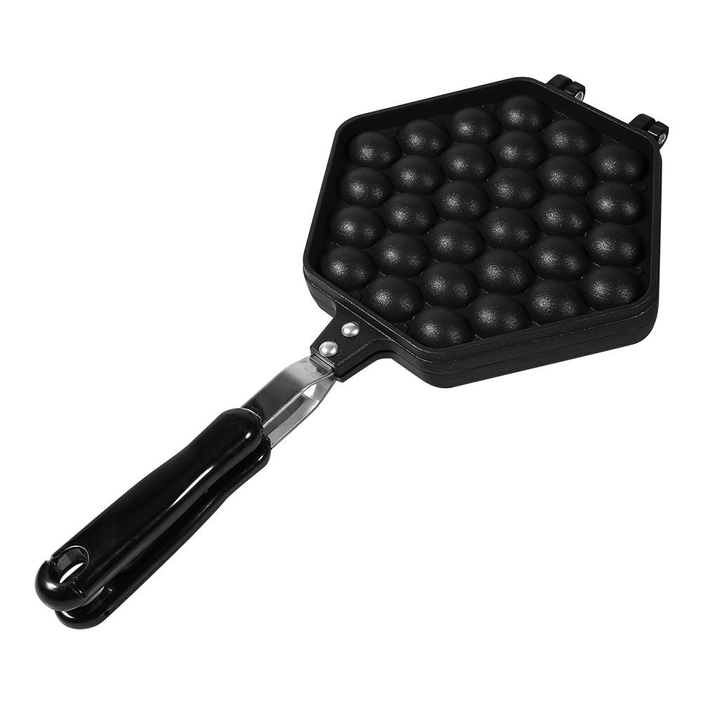 1x Aluminum Alloy NOn stick DIY Eggettes Pan Egg Bubble Cake Baking Mold Plate Using for Home