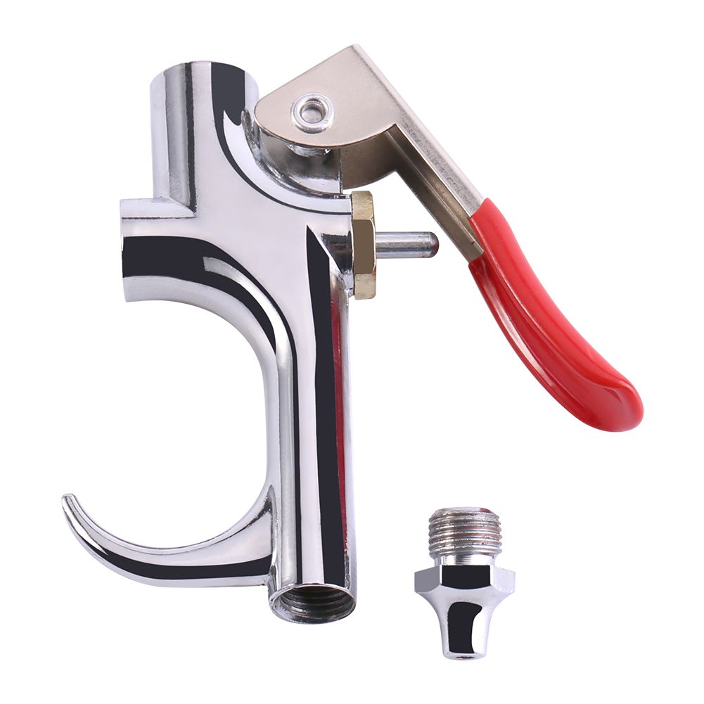 1pc Zinc Alloy Air Compressor Blow Kit Blower Dust Removing Gun Tool with Nozzle