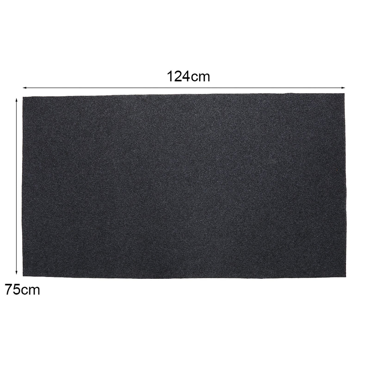 Flame Retardant Heat Resistant BBQ Gas Grill Splatter Mat Mat Backyard Floor Protective Rug