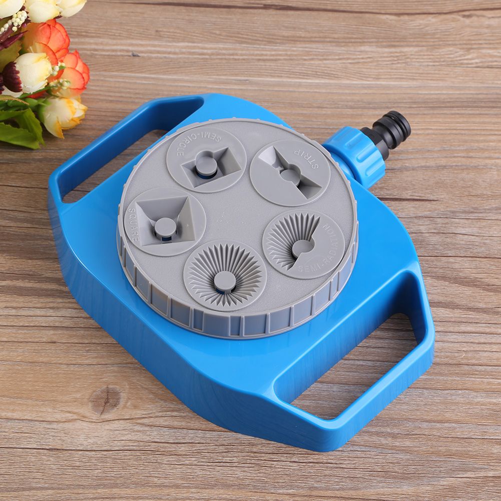 Plastic Garden Plants Flowers Watering Sprinkler 5 Function Multi use Lawn Irrigation System